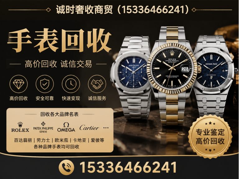 秦淮区手表回收展示图